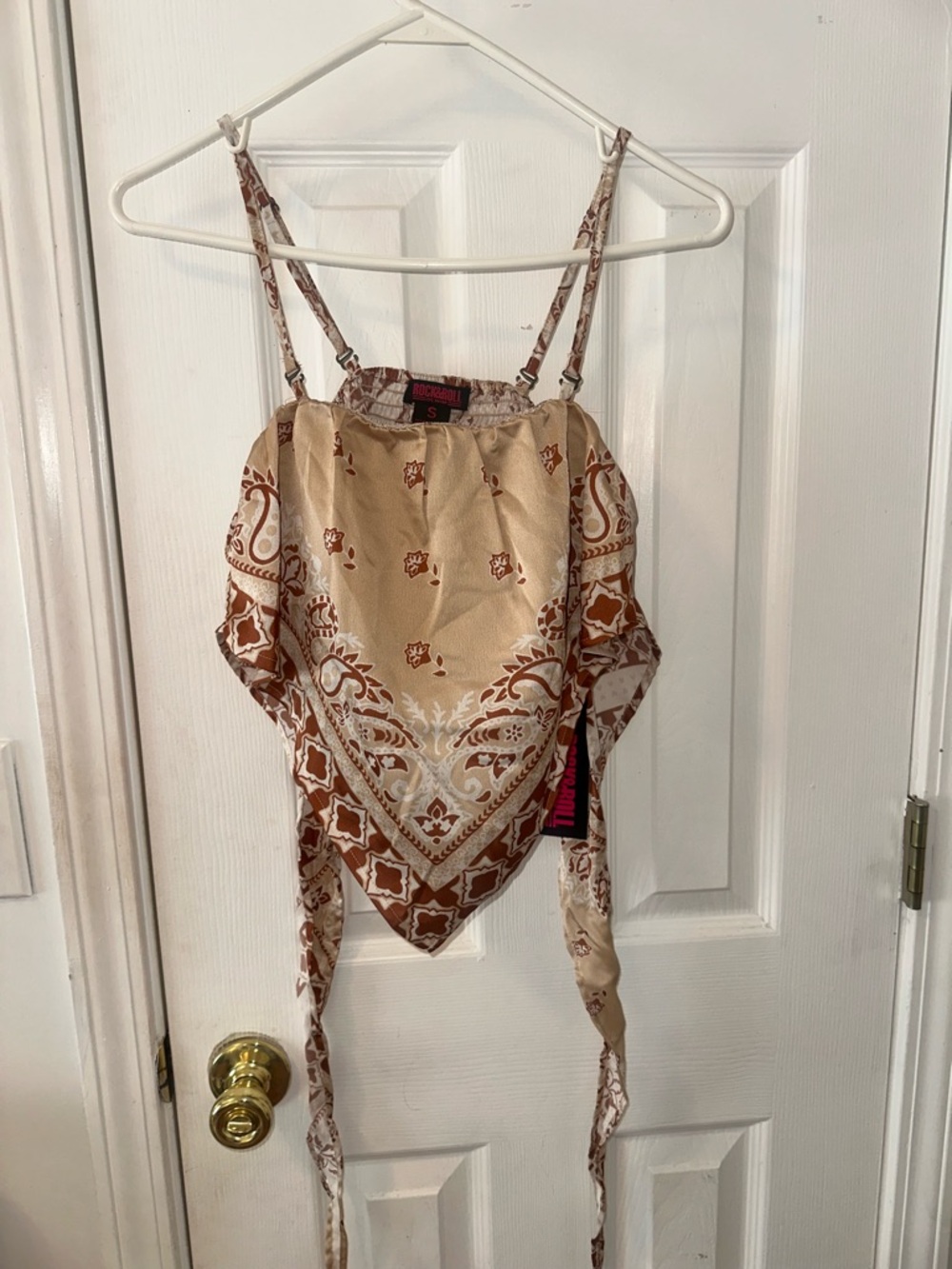 Satin Bandana Top